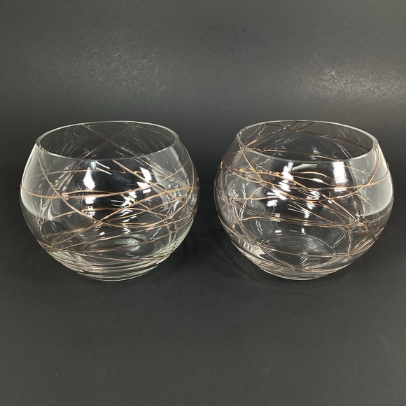 PartyLite Calypso Gold Votive/Tea Light Candle Holders - Picture 2 of 14